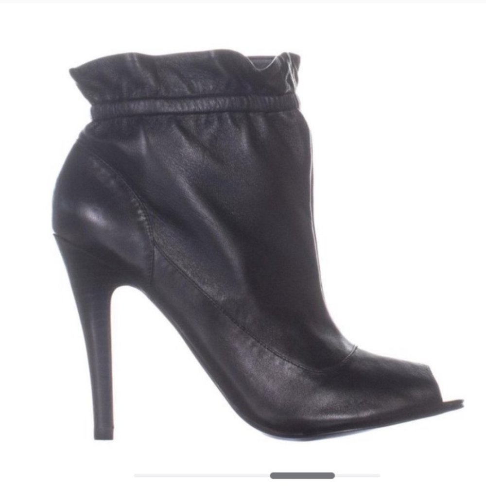 COPY - Marc Fisher MFBubble Peep Toe Ankle Boots, Black size 8.5 M i